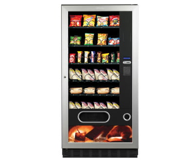 automat med mat og snacks