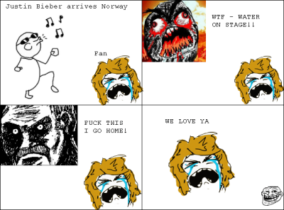 Justin Bieber in Norway