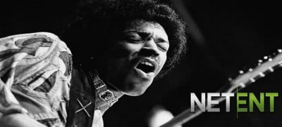 Jimmy Hendrix med gitar