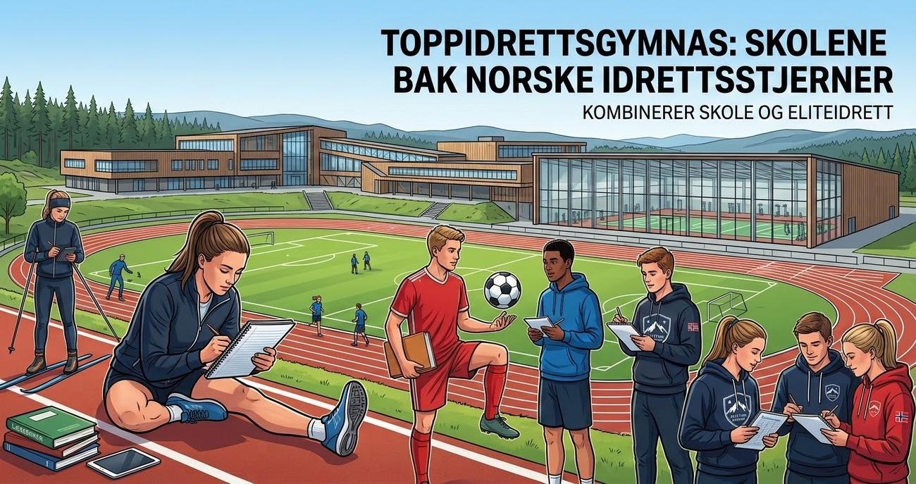 Toppidrettsgymnas: Skolene bak mange norske idrettsstjerner