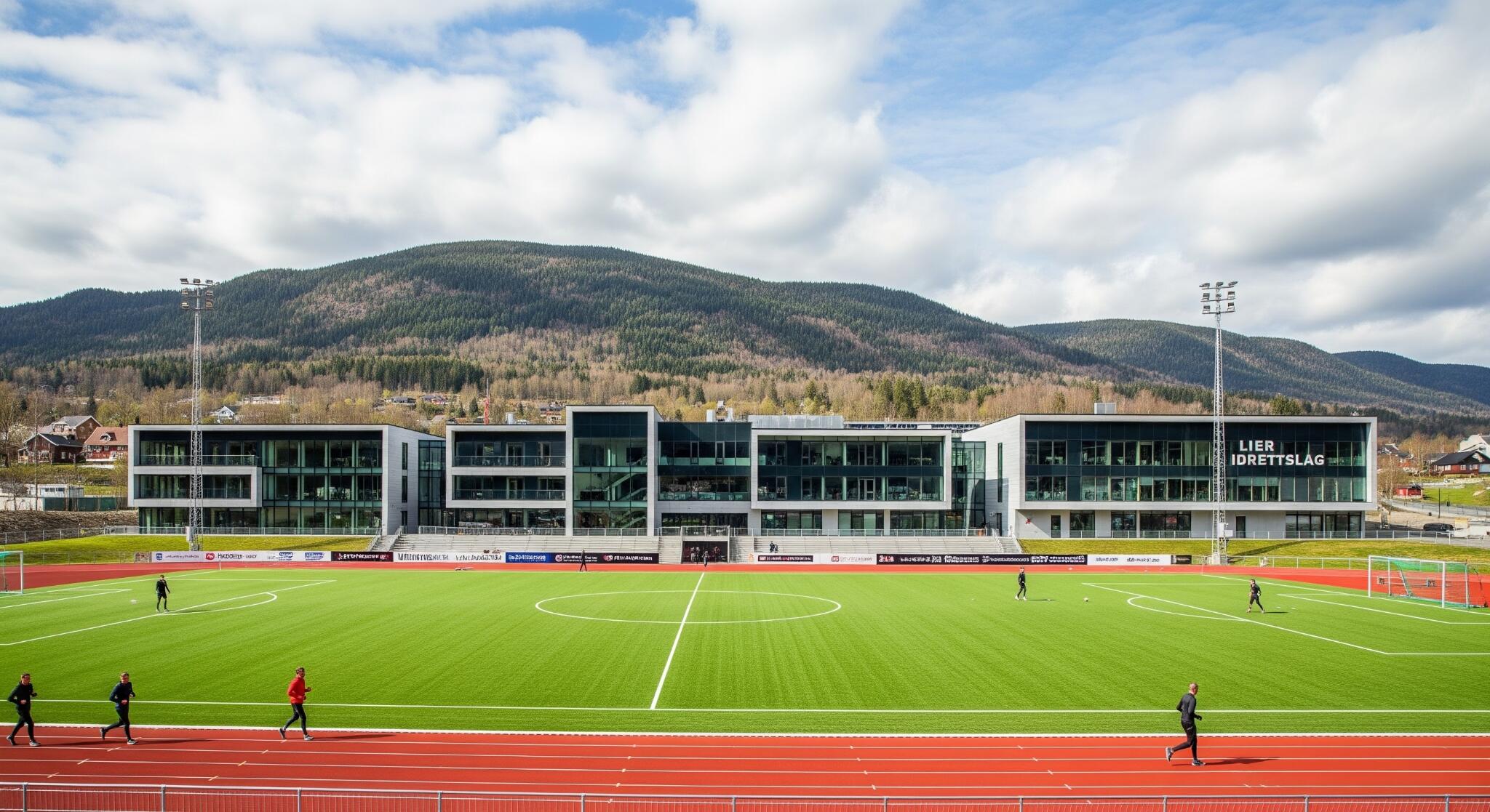Lier Idrettslag fotballbane